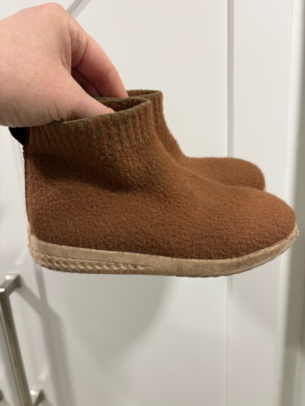 Heyfolks warmknit Slip-On Booties